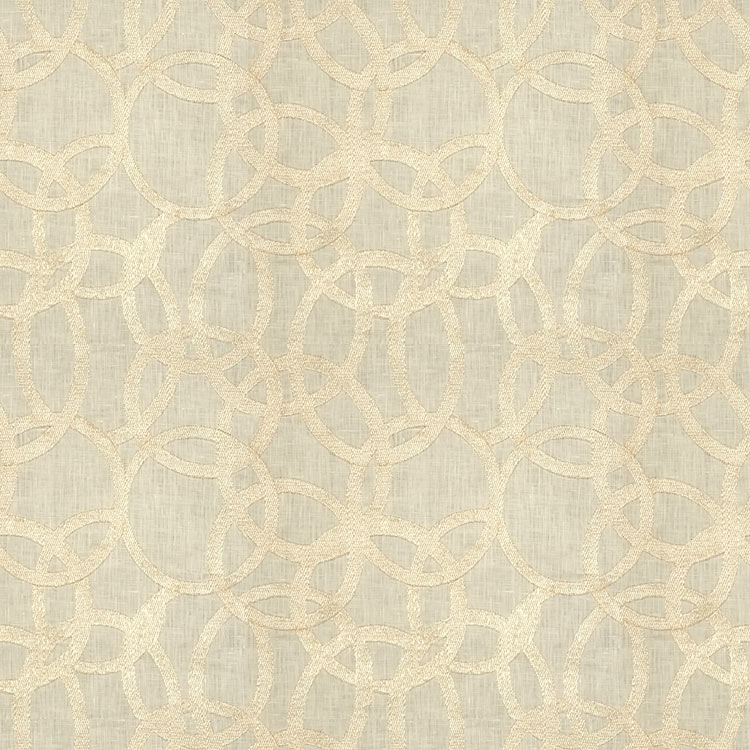 Kravet 3971.1 Keep Shining White Gold Fabric