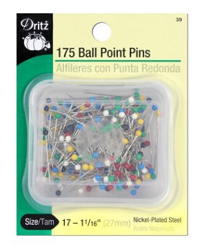 Dritz 175 Ball Point Pins - Size 17