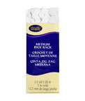 Wrights 1/2" White Medium Rick Rack Tape - 2-1/2 Yards