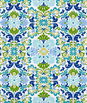 PKL Studio Folk Damask Seaspray Fabric