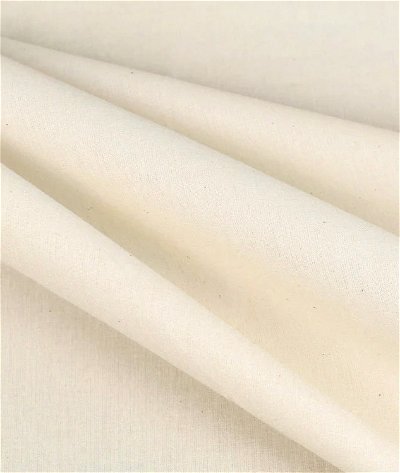Roc-lon 45 inch Unbleached Permanent Press Cotton Muslin Fabric