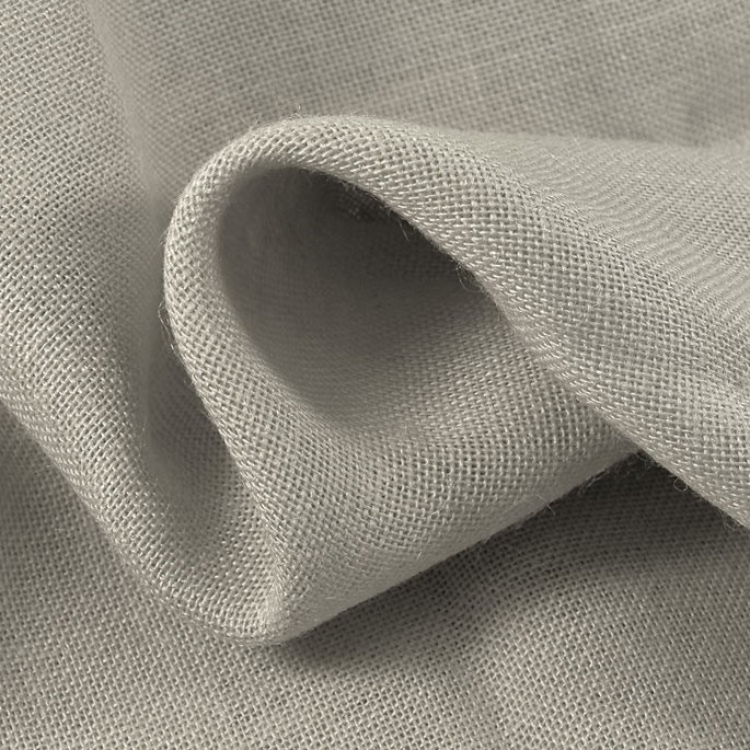 Ash Gray Sultana Burlap Fabric image 2 of 2