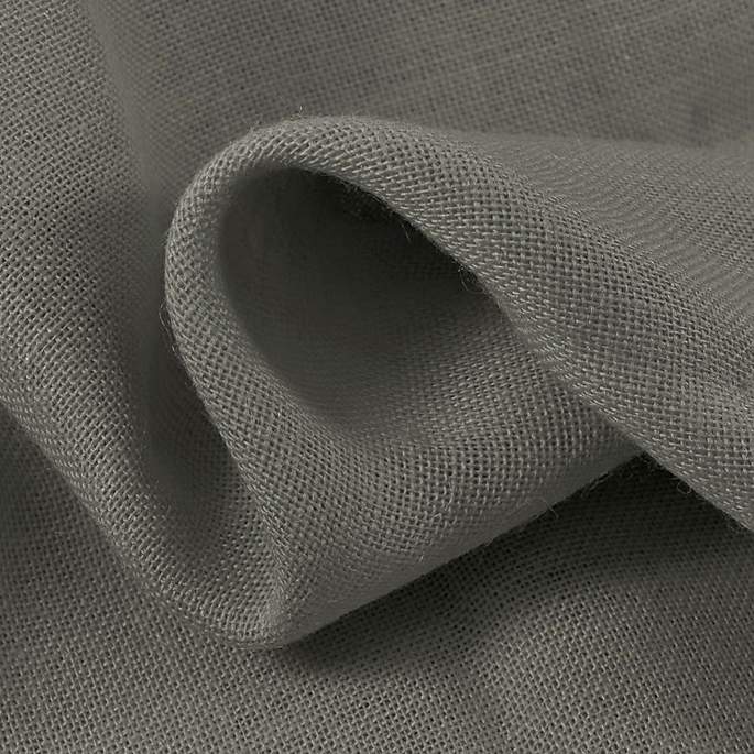 Smoke Charcoal Sultana Burlap Fabric image 2 of 2