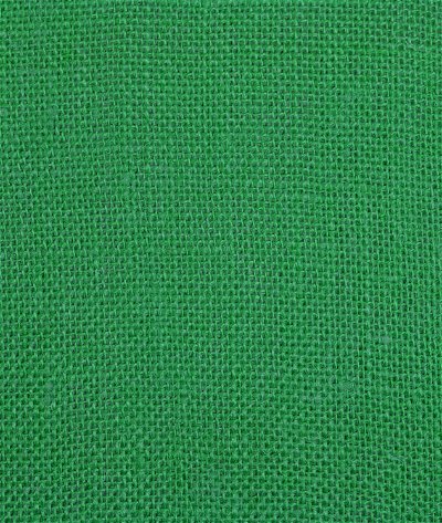 Emerald Sultana Burlap Fabric