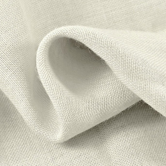 Oyster Sultana Burlap Fabric image 2 of 2