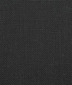 Black Sultana Burlap Fabric