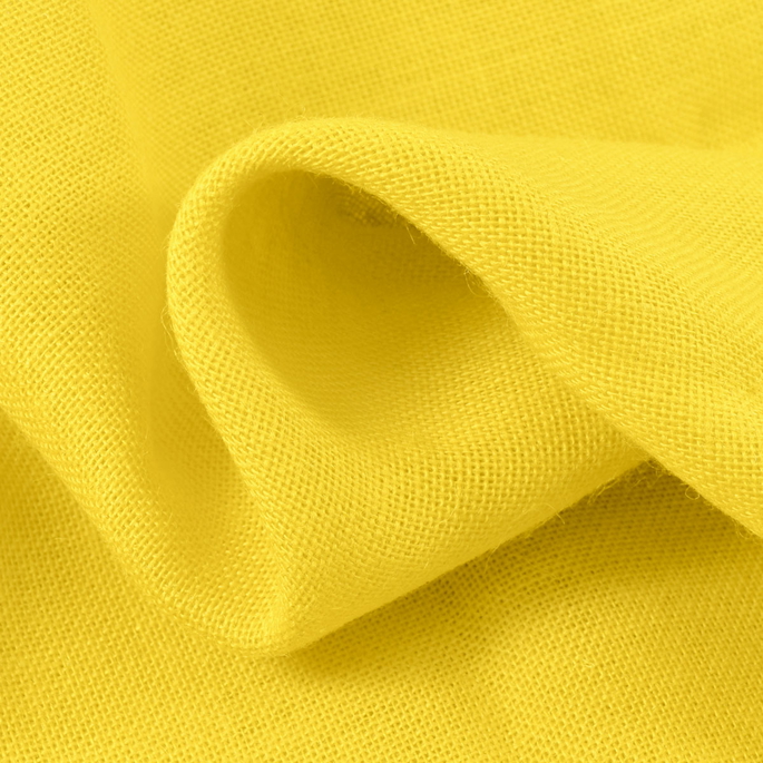 Butter Yellow Sultana Burlap Fabric image 2 of 2