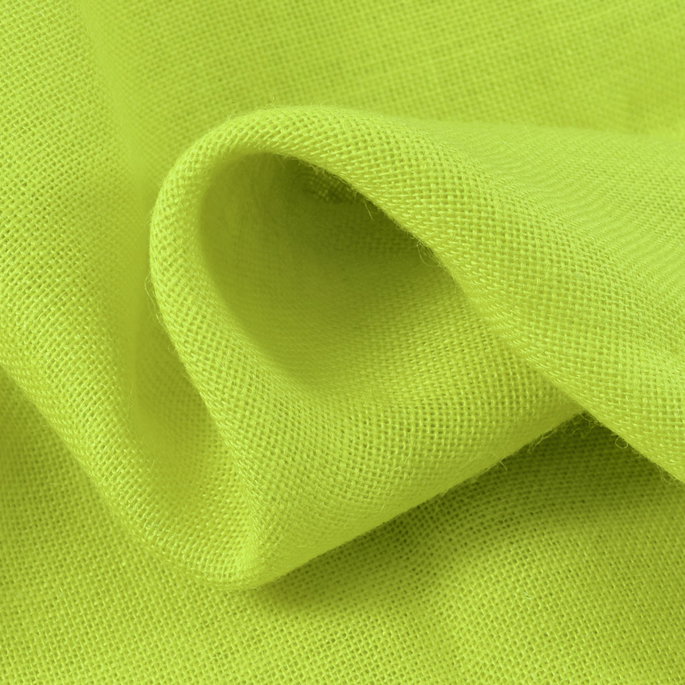 Lime Green Sultana Burlap Fabric image 2 of 2