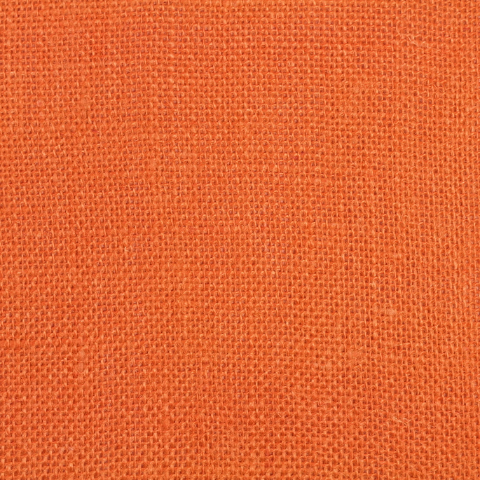 Tangerine Sultana Burlap Fabric image 1 of 2