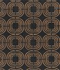 PKL Studio Chain Reaction Embroidered Umber Fabric