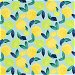 P/K Lifestyles Outdoor Citrus Squeeze Turquoise Fabric thumbnail image 1 of 3