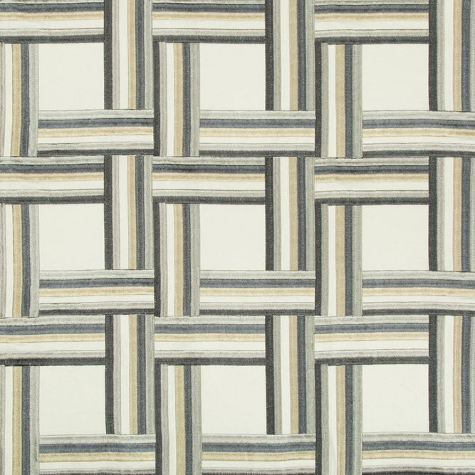 Kravet Front Row Steel Blue Fabric