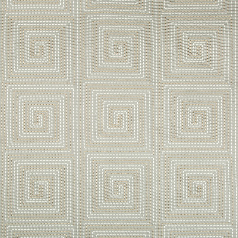 Kravet Edge Stitch Platinum Fabric