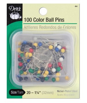 dritz 100彩色球点 - 尺寸20