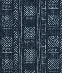 P/K Lifestyles Outdoor Mali Mud Cloth Indigo Fabric