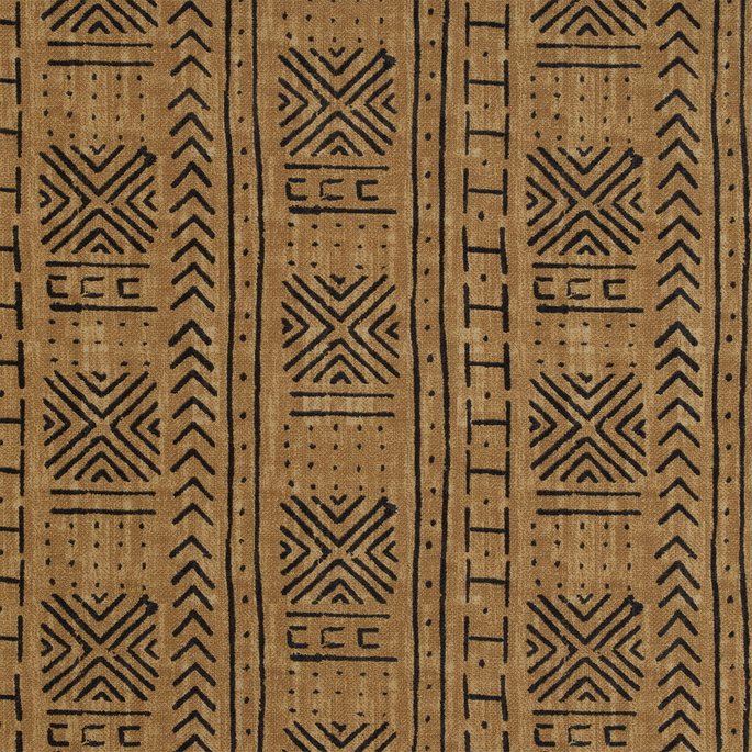 P/K Lifestyles Outdoor Mali Mud Cloth Pecan Fabric image 1 of 3