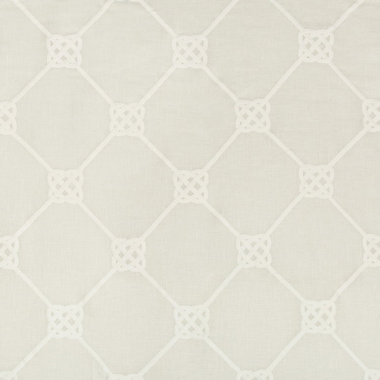 Kravet Knot Sheer Ivory Fabric