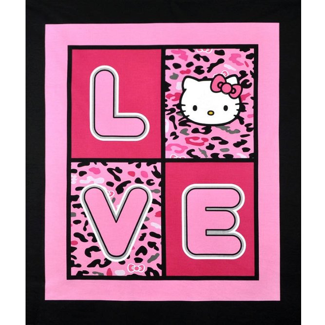 Springs Creative Sanrio Hello Kitty Cheetah Love Panel