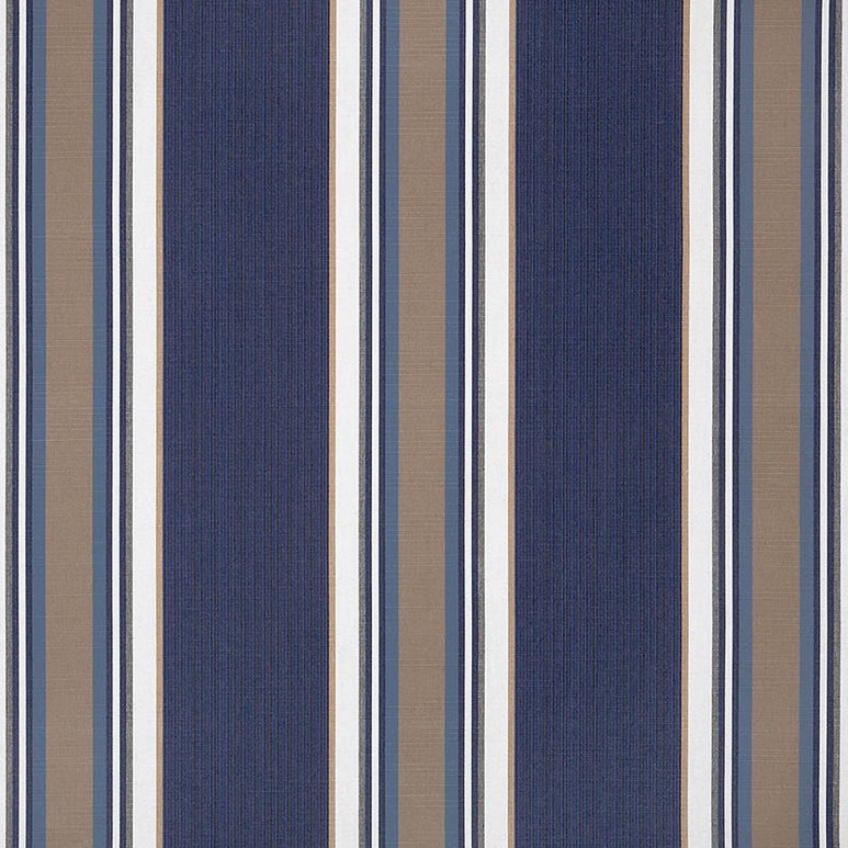 Sunbrella Mayfield Emblem Navy Fabric