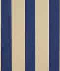 Sunbrella Mayfield Mediterranean / Canvas Block Stripe Fabric