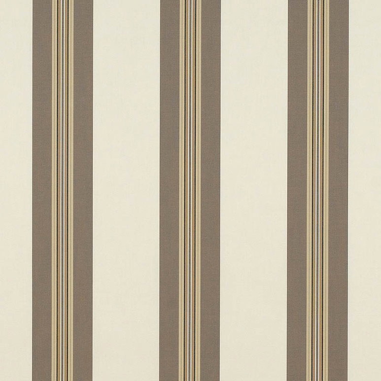 Sunbrella Awning / Marine 46" Taupe Tailored Bar Stripe Fabric