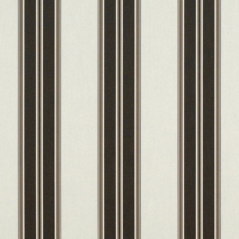 Sunbrella Awning / Marine 46" Black / Taupe Fancy Fabric
