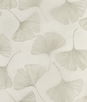 Kravet Gingko Leaf Platinum Fabric