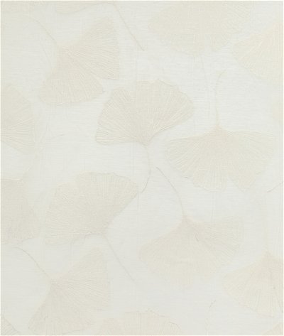 Kravet Gingko Leaf Pearl Fabric