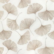 Kravet Gingko Leaf Gold Fabric