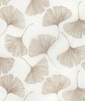 Kravet Gingko Leaf Gold Fabric