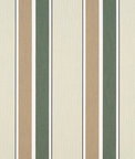 Sunbrella Awning / Marine 46" Fern / Heather Beige Blockstripe Fabric