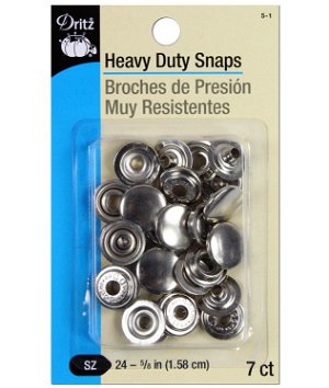 Magnetic Snap, Nickel Finish, 1/2 inch from Dritz