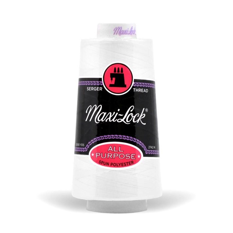 A&amp;E Maxi-Lock Serger Thread - White