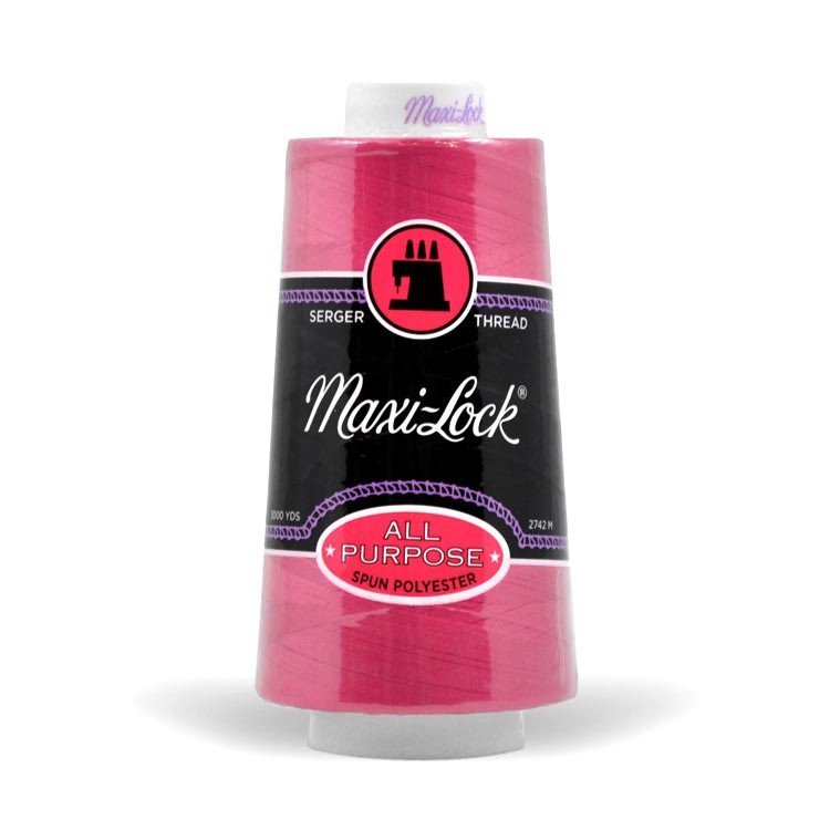 A&E Maxi-Lock Serger Thread - Dark Pink
