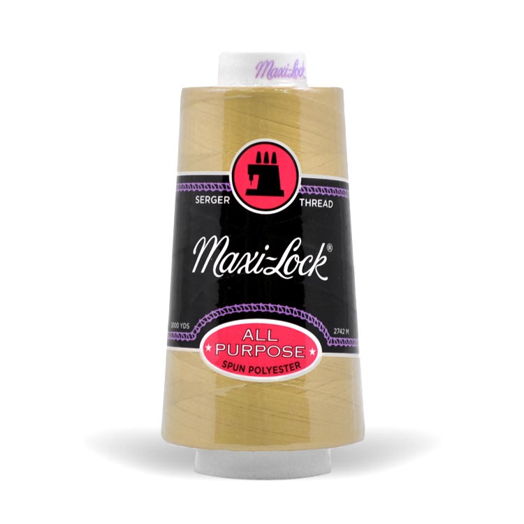 A&amp;E Maxi-Lock Serger Thread - Straw Gold