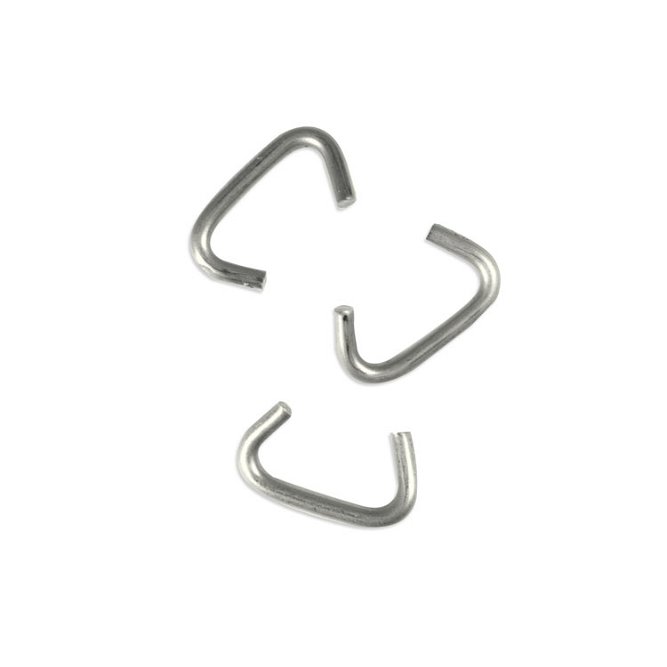 1/2&quot; D-Style Loose Stainless Blunt Hog Rings