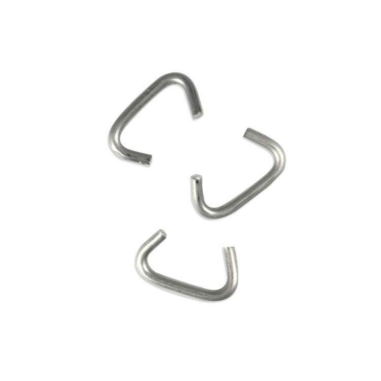 1/2" D-Style Loose Stainless Blunt Hog Rings
