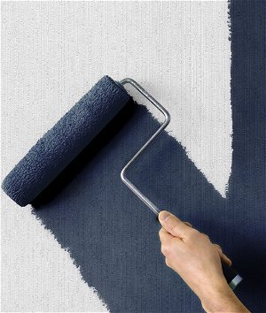 Seabrook Designs Linen Stripe Off-White Paintable Wallpaper