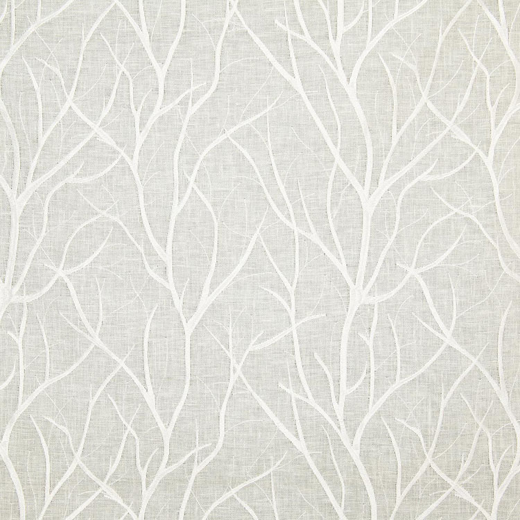 Pindler &amp; Pindler Everwood White Fabric