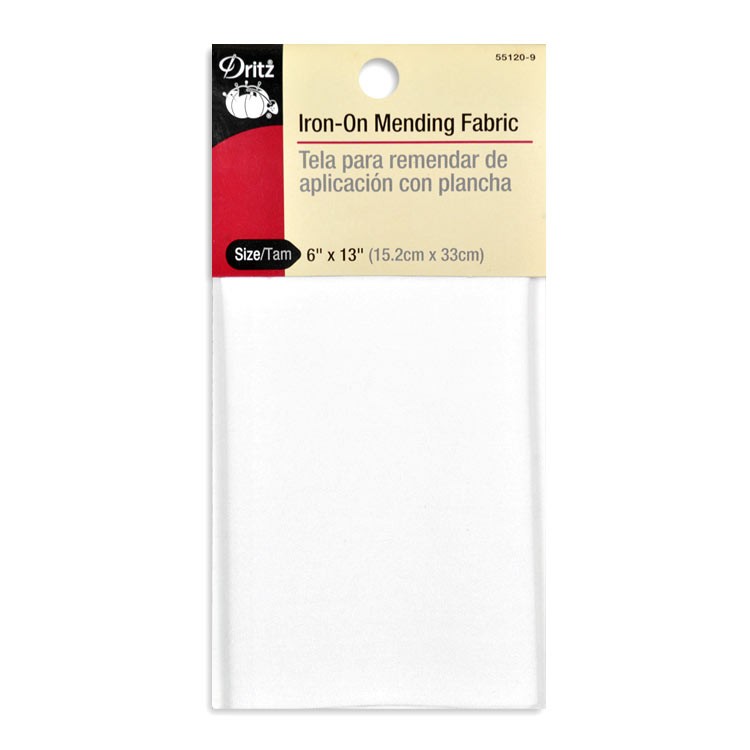 Dritz Iron-On Mending Fabric - 6" x 13"