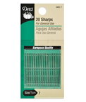 Dritz 20 Sharps Hand Needles - Size 7