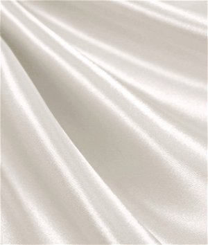 Off White Premium Bridal Satin Fabric
