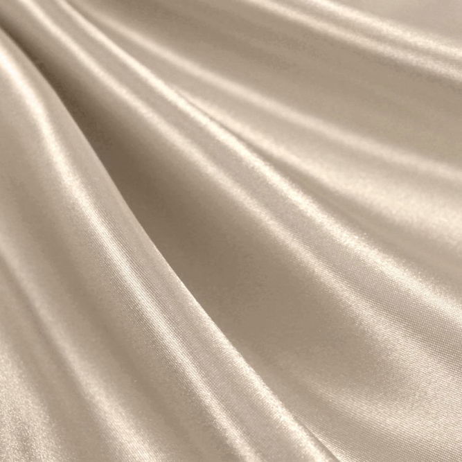 Taupe Satin Fabric
