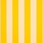 Sunbrella Awning / Marine 46" Beaufort Yellow / White 6 Bar Fabric