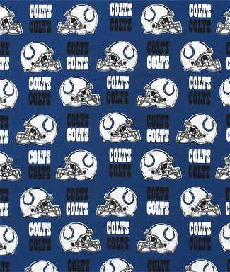 Fabric Traditions Indianapolis Colts NFL Cotton Fabric