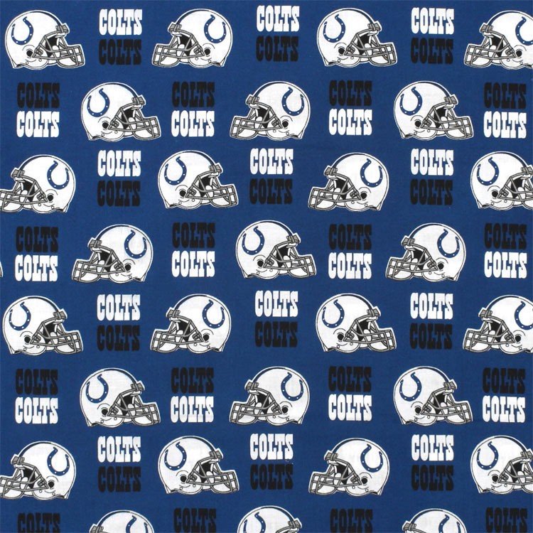 Indianapolis Colts NFL Cotton Fabric