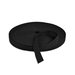1" Black Polypropylene Webbing