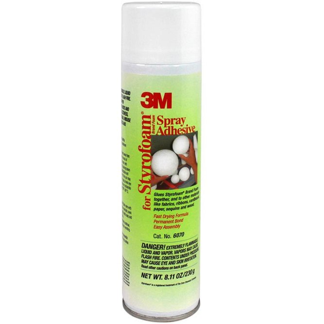 3M Spray Adhesive for Styrofoam - 8.11 Oz