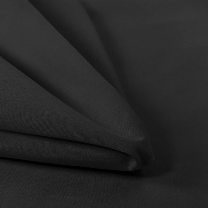 60" Black Broadcloth Fabric image 1 of 1