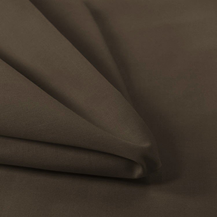 60" Brown Broadcloth Fabric
